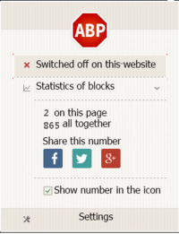 AdBlock Plus uitschakelen voor moviemakeronline.com